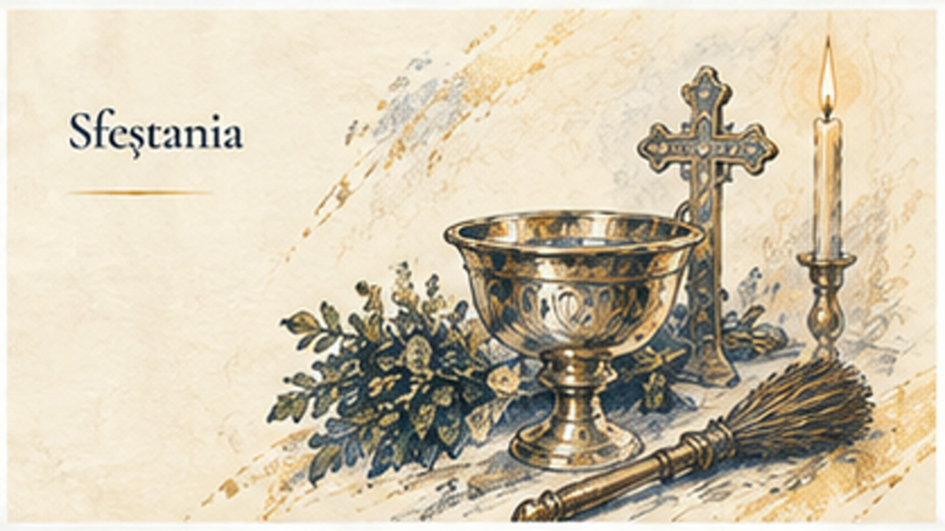 Ilustrație pentru pagina „Slujba Sfeștaniei”